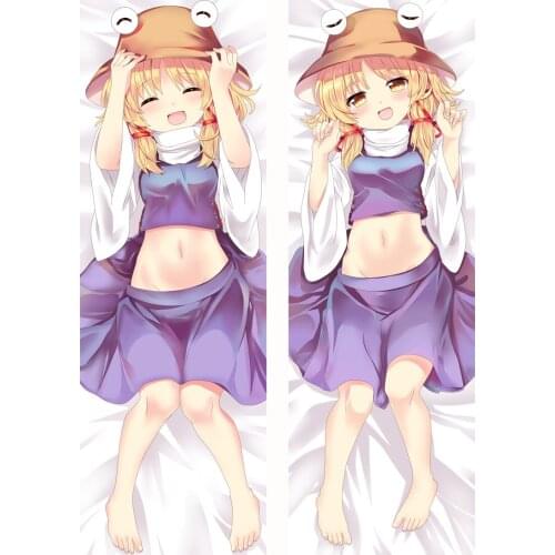2020-May update Coscase Anime TouHou Project Moriya Suwako Dakimakura Body Decorative Pillowcases Hugging Pillow Cover