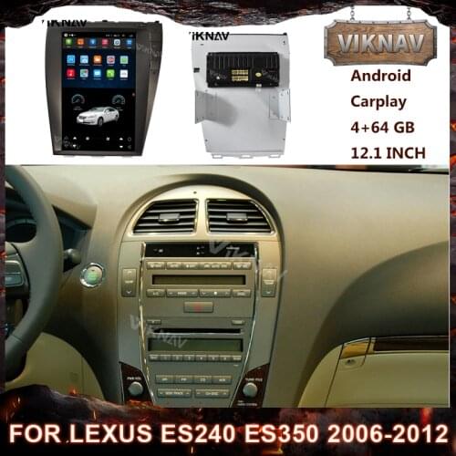 2din android car radio multimedia player For LEXUS ES240 ES350 2006-2012 car Head Unit autoradio GPS navigation DVD player