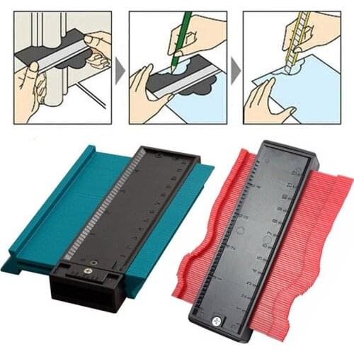 5 Inch Plastic Professional Contour Profile Gauge Winding Pipe Tiling Laminate Tiles General Tools Contour Gauge Duplicator Gift
