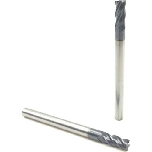 5mm Endmills 4 Flute HRC50 Carbide end mill machine Tungsten Steel cnc Milling Cutter EndMill machine cutting tools
