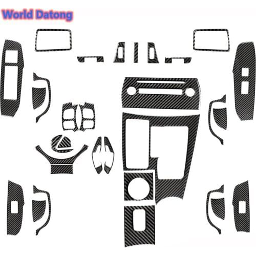 Accessories For Lexus NX300h NX200 NX200t 2015-2016 Interior Really Carbon Fiber Decoration Cover Trim