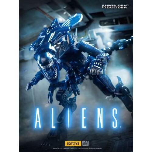 BeastBox Deformation Robots Transformation AVP Aliens vs Predator Toy Xenomorph Queen Action Figure Cube Alien Model MegaBox