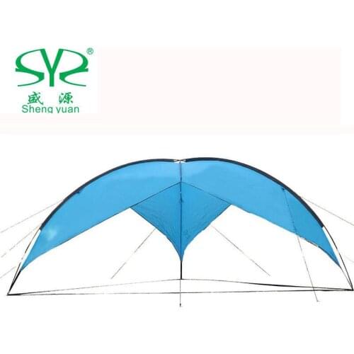 Large Outdoor camping pergola beach party sun awning tent folding waterproof 8 person gazebo canopy Camping equipment