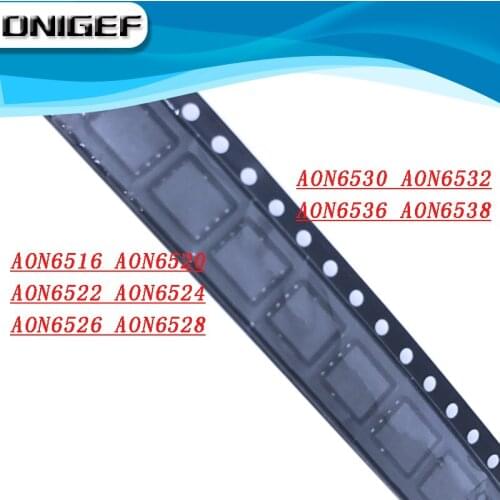 DNIGEF (1piece)100% New AON6516 AON6520 AON6522 AON6524 AON6526 AON6528 AON6530 AON6532 AON6536 AON6538 QFN-8 Chipset