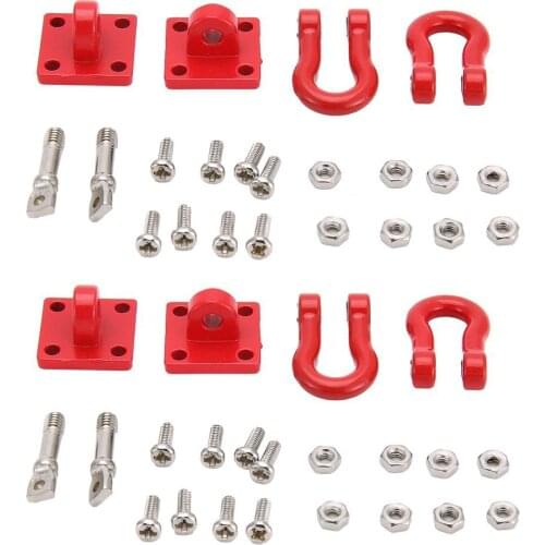 Simulated Rescue Button For 1:10 Remote Control Model Climbing Car For Axial/Scx10/ 90046/ RC 4WD/D90/CC01 Towbar