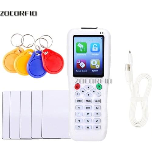 Copy-3 RFID Copier NFC IC ID Duplicator Reader Writer with Full TypADecode Function Smart Card Key 3 5 8 English Version Newest