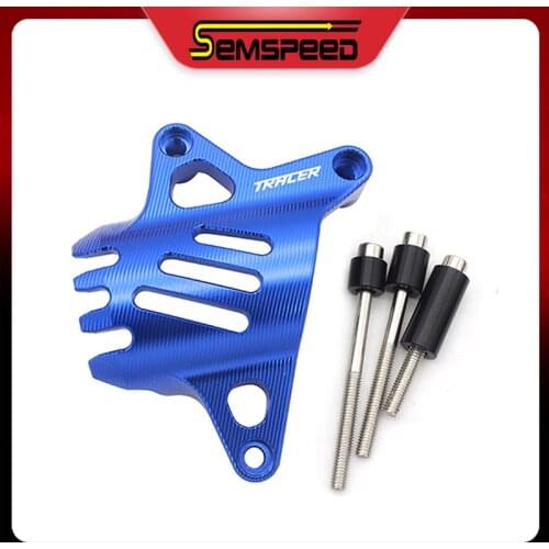 For YAMAHA TRACER 900 / 900 GT 2014-2020 MT-09 FZ-09 Tracer 9 SEMSPEED CNC Motorcycle Radiator Water Coolant Pump Cover Guard