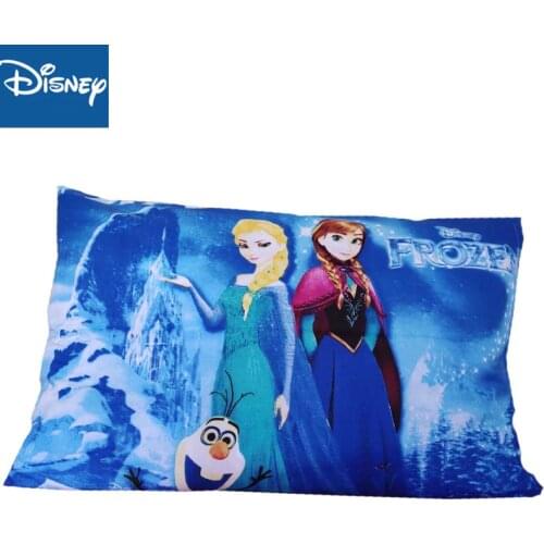 Disney blue Pillowcases shams 1pcs Cartoon Princess Frozen Elsa Snow White Sofia Snow White Couple Pillow Cover Decorative gift