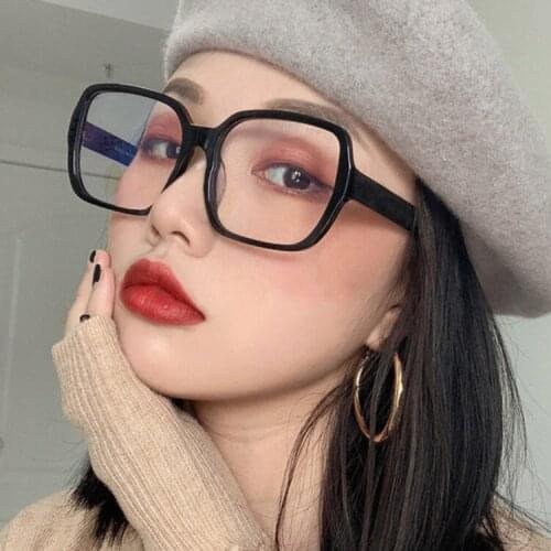 New Big Brand Square Optical Glasses Frame Women Men 2020 Anti-blue Light Computer Eyeglasses Frames Ladies eyeglass frames