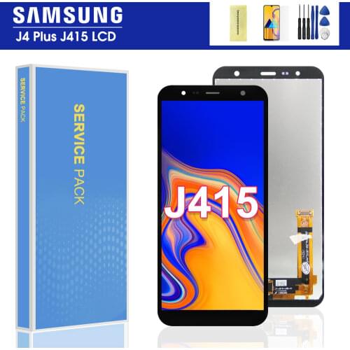 Original 6.0" Display For Samsung Galaxy J4+ 2018 J4 Plus J415 J415F J410 J6 Prime J6 Plus 2018 J610 LCD Display Touch Screen