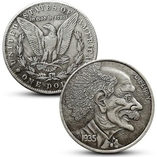 Commemorative Coins Casino Poker Game Chip Guard Protect Collections