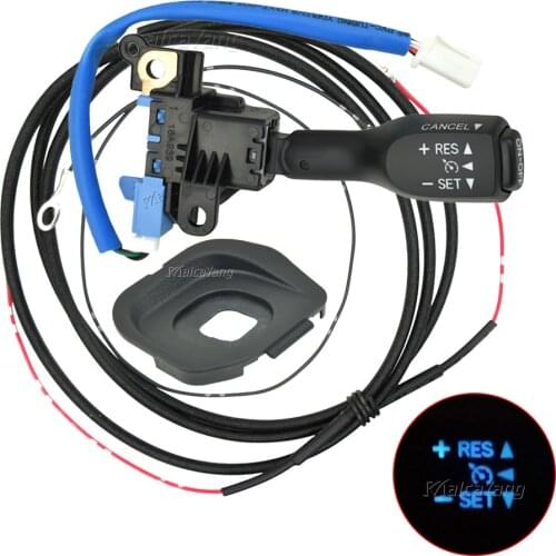 Blue Light Cruise Control Switch With Dust Cover 84632-34011 84632-34017 For Toyota Fortuner Hilux SR5 M70 M80 84 45186-0K120-C0