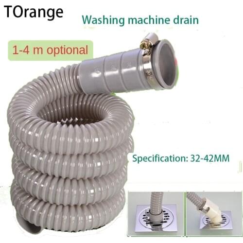 Fully automatic washing machine drain pipe outlet pipe basin sink extended semi-automatic pulsator
