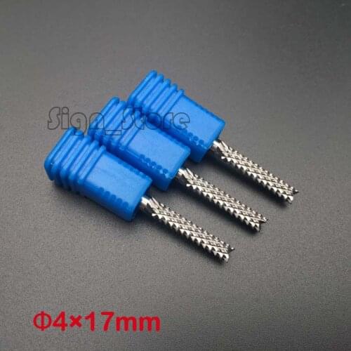 PCB corn EndMills Spiral Bit PCB CNC router bit milling cutter knife tool 4*17mm