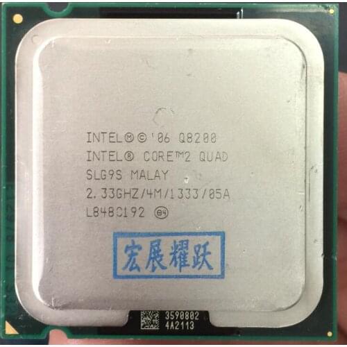 PC computer Intel Core2 Quad Processor Q8200 (4M Cache, 2.33 GHz, 1333 MHz FSB) LGA775 Desktop CPU
