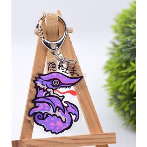 WL0861 Chibi Keychain Acrylic Cartoon Keyring Accessories