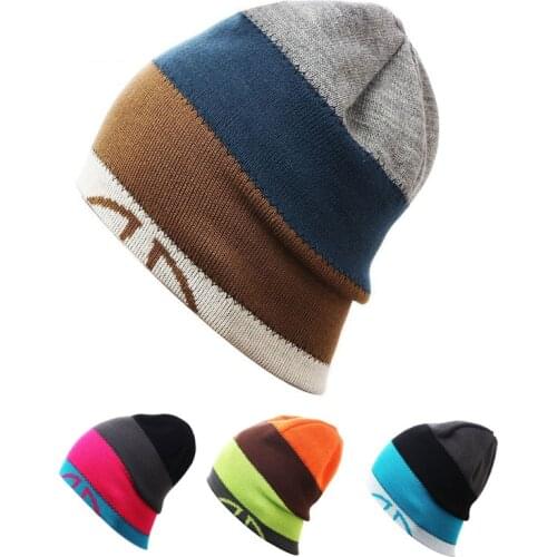 Unisex Winter Hats Skullies And Beanies Wire Cap Thermal Outdoor Skiing Hat Double-sided Cap Ski Cap Toucas De Inverno Gorros