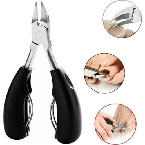 Nail Clippers Toenail Pedicure Manicure Tools Anti-Splash Ingrown Paronychia Professional Correction Tool Dead Skin Scissors 1PC
