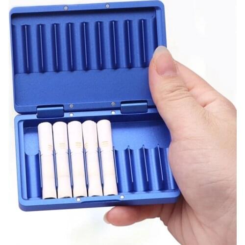 7 Colors New Design Ultra Slim Aluminum Alloy Mental Box For IQOS 3.0 For IQOS 3 Duo Cigarette Box