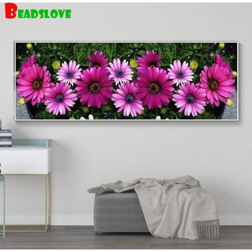 5D Full Drill diamond painting Sun flower rhinestones diamond embroidery diamond mosaic cross stitch modern Home decor Craft