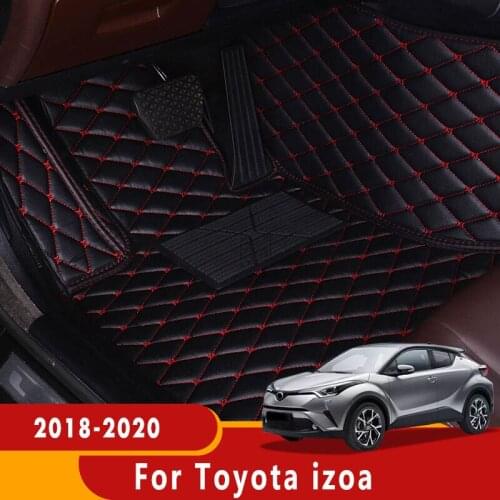 For Toyota Izoa 2018 2019 2020 Car Floor Mats Carpets Auto Protective Parts Accessories Interior Parts Easy Install Pads