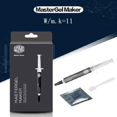 Cooler Master MGZ-NDSG-N15M-R1 11 W/m.k 2g 4g Nano thermal grease Paste Compound Silicone For CPU Heatsink Processor GPU Cooling