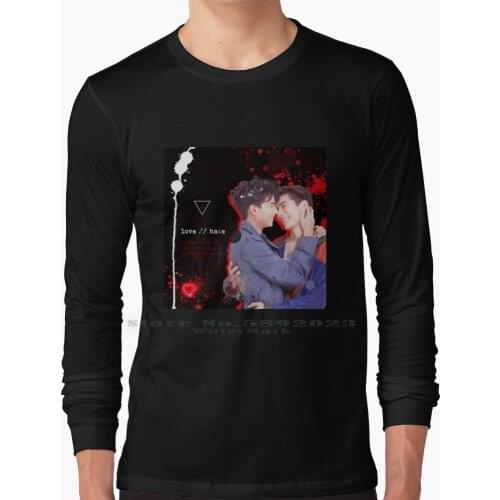 Tharntype Long Sleeve T Shirt 100% Pure Cotton Big Size Why R U The Series Why R U 2gether 2gether The Series Together With Me