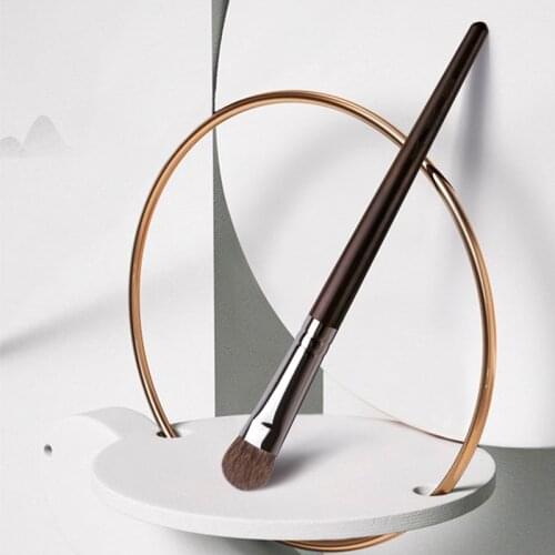 MyDestiny makeup brush-Ebony professional high quality natural fur series-gray rat&pony hair big-size eye-shadow brush-cosmetic