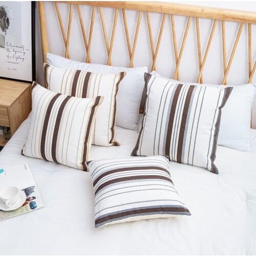 Lace Pillowcase Modern Minimalist Office Car Waist Back Home Plain Sofa Pillow Cushion Hanging Chair Cushion