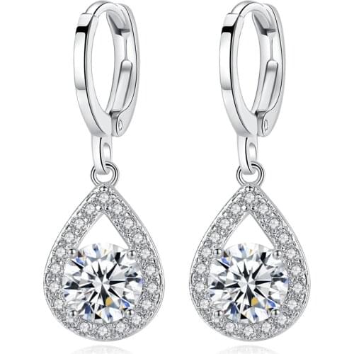 LE1347 925 Pure silver drop