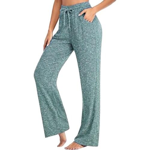 Leggins Fashion women Casual Pants Yoga Pants Quick-Drying Trousers Wide Leg Pants Yoga Pants