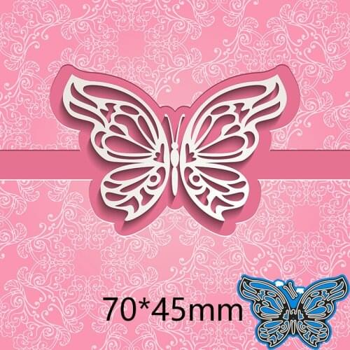 70*45mm butterfly New Metal Cutting Dies Scrapbook paper Decoration Embossing DIY Paper Card Craft