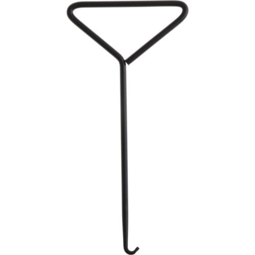 New 1pc Exhaust Stand Puller Stainless Steel Tools Motorcycle Bicycle T-Handle Spring Hook Motorcycle Accessories & Parts