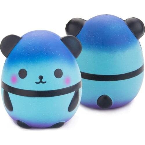 Jumbo Panda Squeeze Toy Cute Kawaii Cream Scented Squeeze Slow Rising Kids Toys Doll Simulation Animal Toy for Birthday Gift