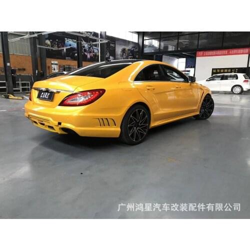 Applicable to W218 Benz Cls300 350 Refit Wald Large Enveloping Front and Rear Bar Leaf Plate Tail