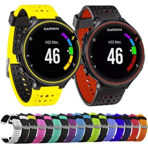 For Garmin Forerunner 235 Band Silicone Strap Bracelet For Garmin Forerunner 220/230/235/620/630/735XT/235Lite watch Accessory