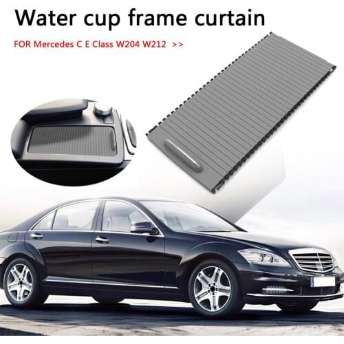 Curtain Console Covers Cup Holder Personal Car Roll Easily Installation Elements for Mercedes Benz W204 W212 C E Class