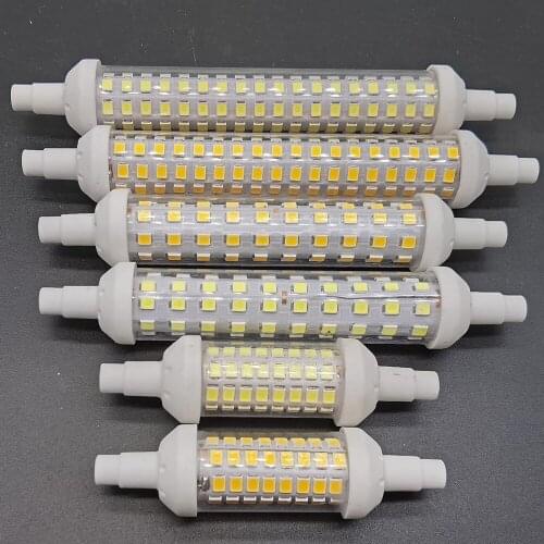 R7S LED Lamp 6W 9W 12W SMD 2835 78mm 118mm 135mm R7S LED Light Bulb AC220V Energy Saving Replace Halogen Light
