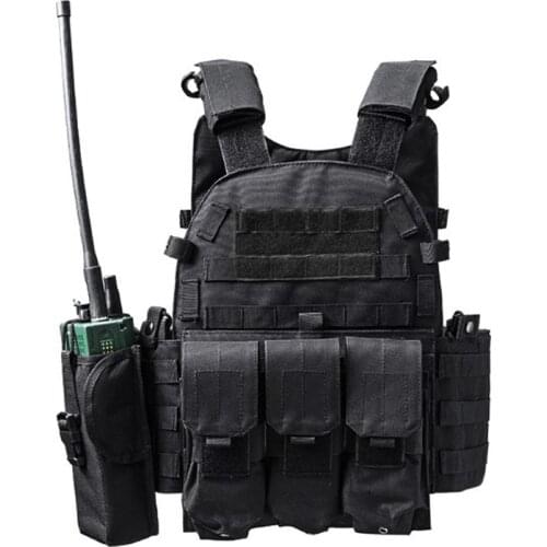 TAK YIYING 600D Nylon Molle Tactical Vest Body armor Hunting plate Carrier Airsoft 094K M4 Pouch Combat Gear Multicam