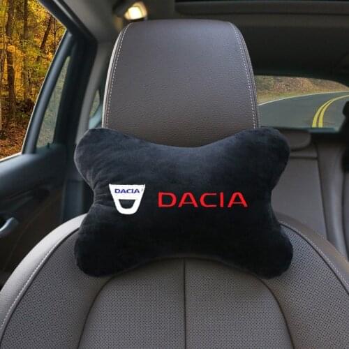 1pcs Car Auto Seat Head Neck Rest Cushion Headrest Pillow Pad for Dacia Duster Logan Sandero Lodgy Pads Accessories Car-Styling