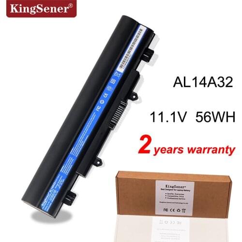 KingSener AL14A32 Laptop Battery For Acer E14 E15 E5-411 E5-421 E5-471 E5-511 E5-551 E5-572 E1-571 E1-571G V3-472 V3-572 AL14A32