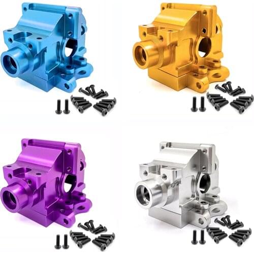Car Differential Metal Gearbox Gear Box for 1/10 HSP 94122 94177 94188 06045 06046 122275 RC Car Petrol Truck Upgrade Parts