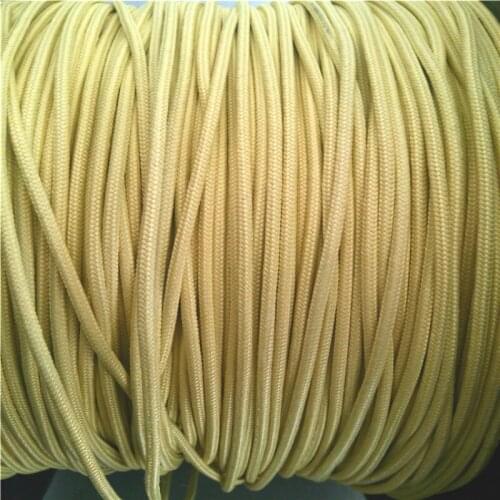 2/3/4/5/6mm Aramid Fiber Rope Fishing Line Jigging Hooks Tied Braided Wire Fireproof Retardant Fishing Gear Fiber Knitted Rope