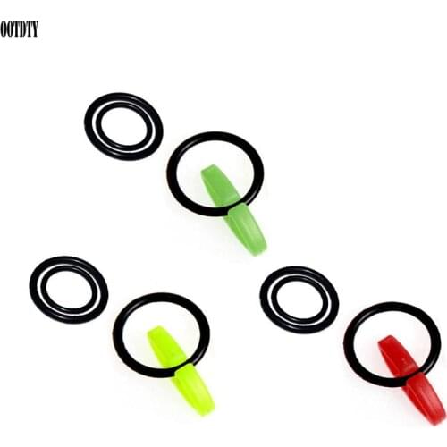 OOTDTY Fishing Accessories 1 Set Hook Secure Keepers Holders Lures Jig Hooks Safe Keeping For Fishing Rod