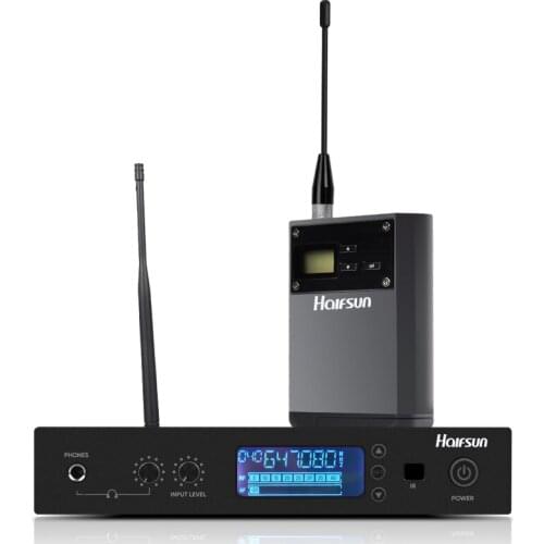 Stereo professional stage performance, band rehearsal, wireless monitoring, earphone, earphone, singer