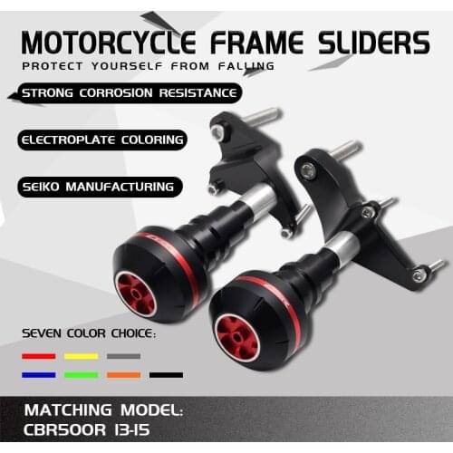 Motorcycle Frame Crash Pads Engine Case Sliders Protector Motorbike Falling Protector New For CBR500R CBR 500R CBR500 2013-2015