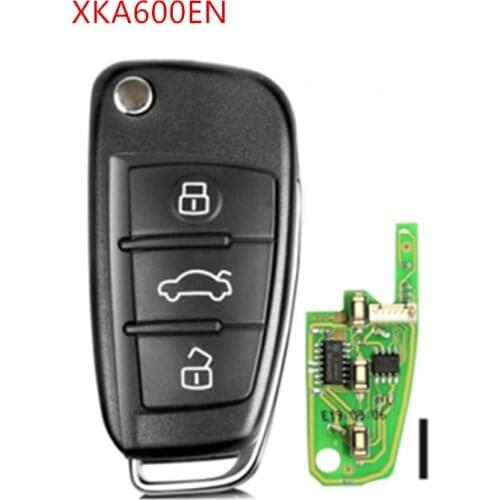 XHORSE XKA600EN VVDI2 3 Buttons Universal Remote Key for Audi A6L Q7 Type for VVDI2 /VVDI MINI Key Tool/VVDI Key Tool Max