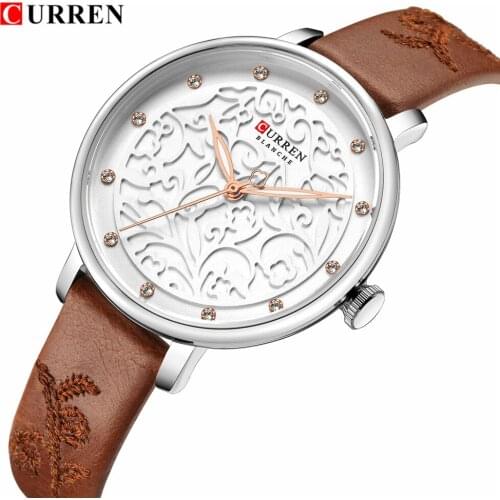 CURREN Women Watch Japan Movement Business Quartz Watch Ladies Top Brand Luxury Female Wrist Watch Girl Clock Relogio Feminin