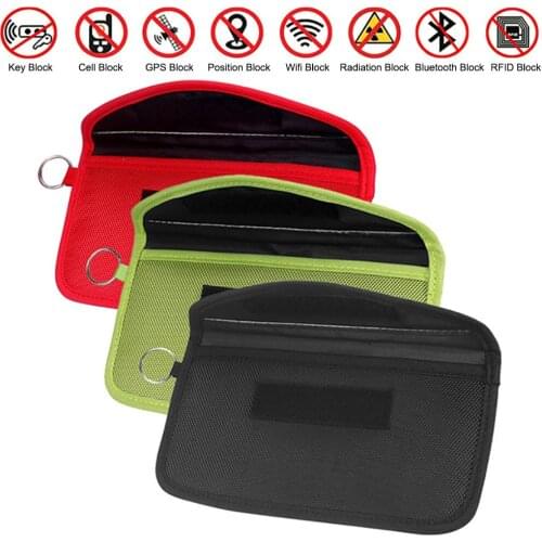 Signal Blocking Pouch Wallet Case For Cell Phone Car Key FOB Privacy Anti-Radiation Protection Protective Belly Pregnancy Baby