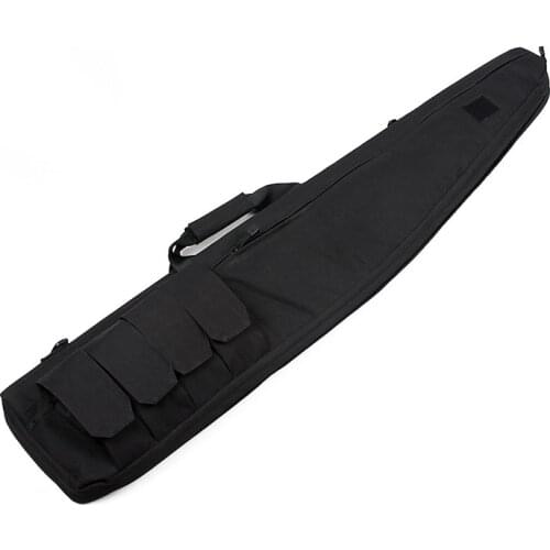 PPT Black Tan Color Airsoft Rifle Case Rifle Bag Waterproof Fabric 120x30cm Gun Bags for Hunting Shooting gs12-0013
